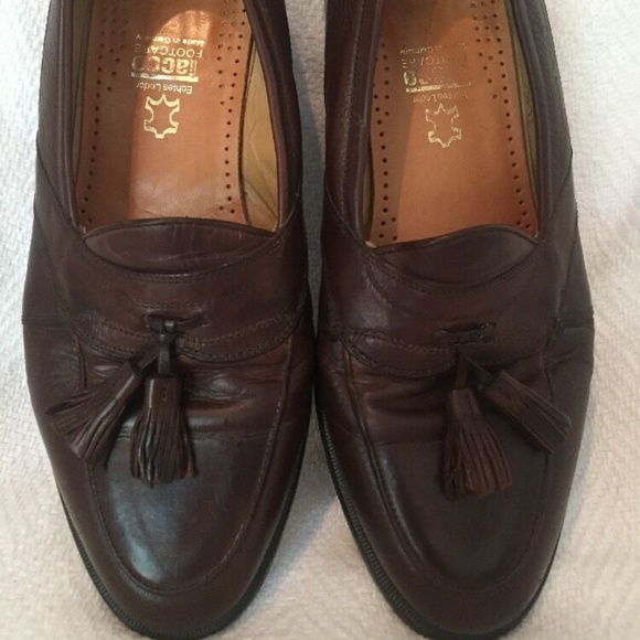 Johnston Murphy Handcrafted Tassel Loafer Shoe 10W main image 8